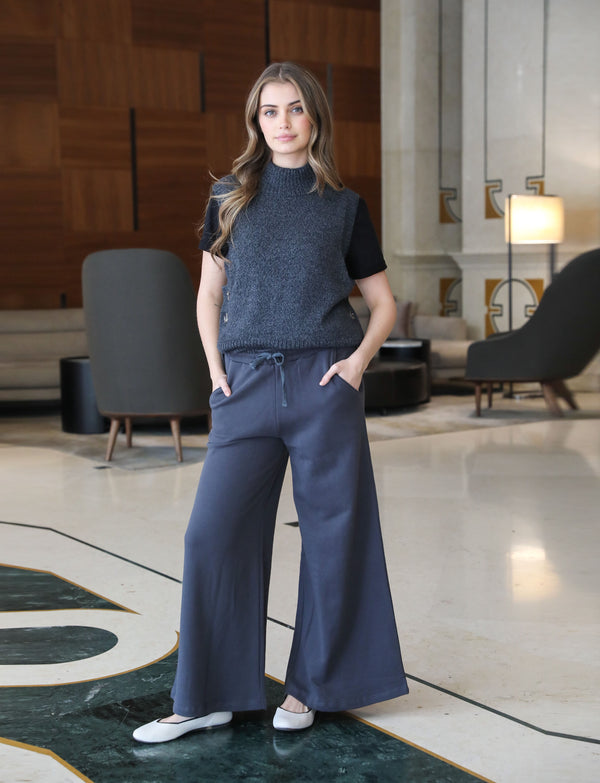 Pantalon Palazzo French