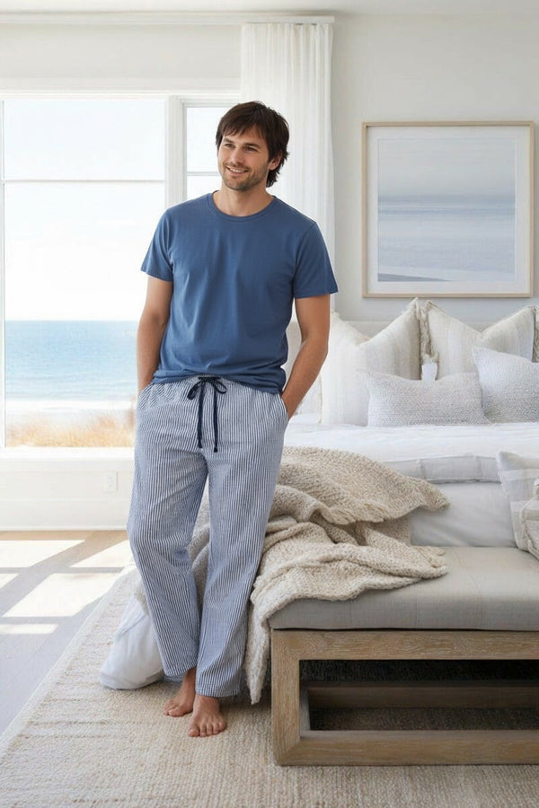 Pj. Madrid largo Men (M. Corta)